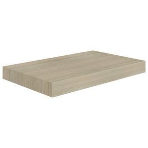 vidaXL Floating Wall Shelves 2 pcs Oak 40x23x3.8 cm MDF