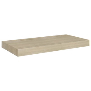 vidaXL Floating Wall Shelf Oak 50x23x3.8 cm MDF