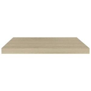 vidaXL Floating Wall Shelf Oak 60x23.5x3.8 cm MDF