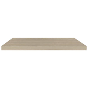 vidaXL Floating Wall Shelf Oak 80x23.5x3.8 cm MDF