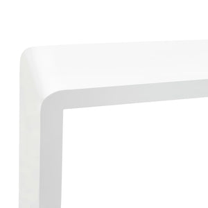 vidaXL Wall Cube Shelves 3 pcs White MDF