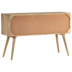 vidaXL Sideboard 118x35x75 cm Solid Mango Wood