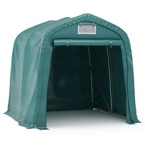 vidaXL Garage Tent PVC 2.4x2.4 m Green