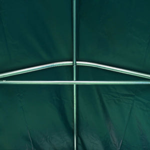 vidaXL Garage Tent PVC 2.4x2.4 m Green