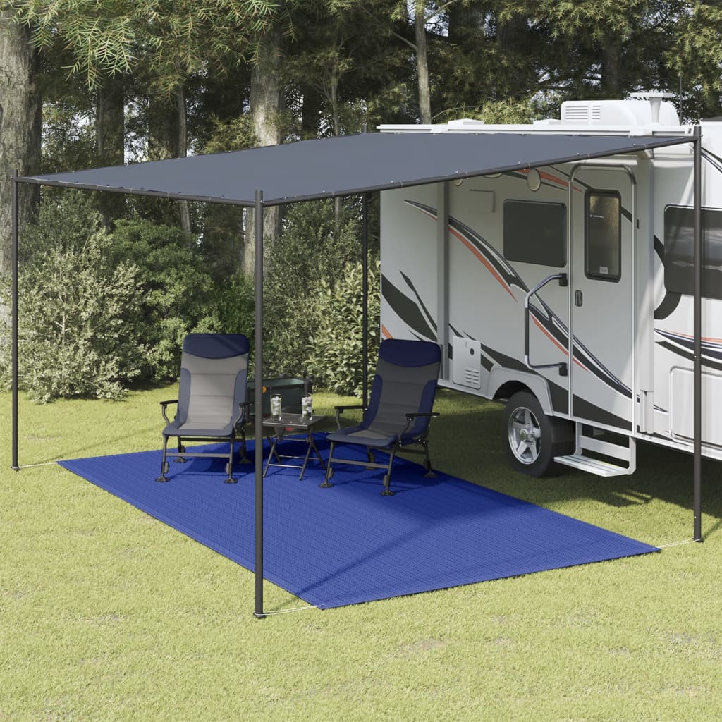 vidaXL Tent Carpet 250x350 cm Blue