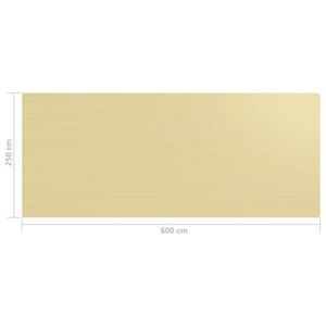 vidaXL Tent Carpet 250x600 cm Beige