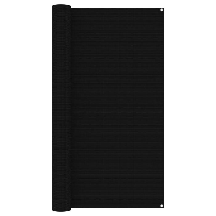 vidaXL Tent Carpet 200x300 cm Black