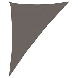 vidaXL Sunshade Sail 160 g/m² Anthracite 4x5x6.8 m HDPE