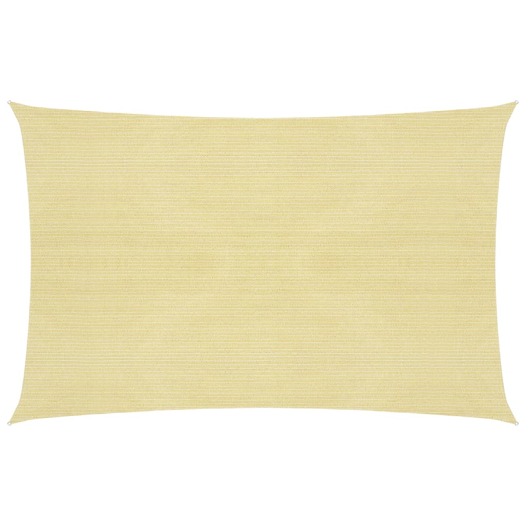 vidaXL Sunshade Sail 160 g/m² Beige 3x4.5 m HDPE