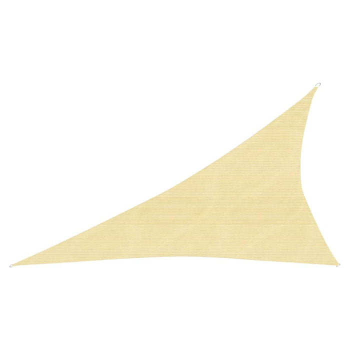 vidaXL Sunshade Sail 160 g/m² Beige 3x4x5 m HDPE