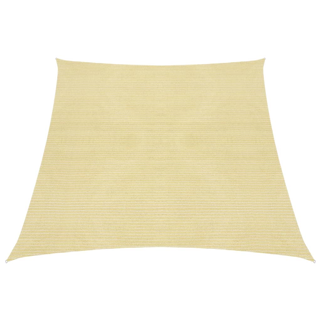 vidaXL Sunshade Sail 160 g/m² Beige 3/4x2 m HDPE