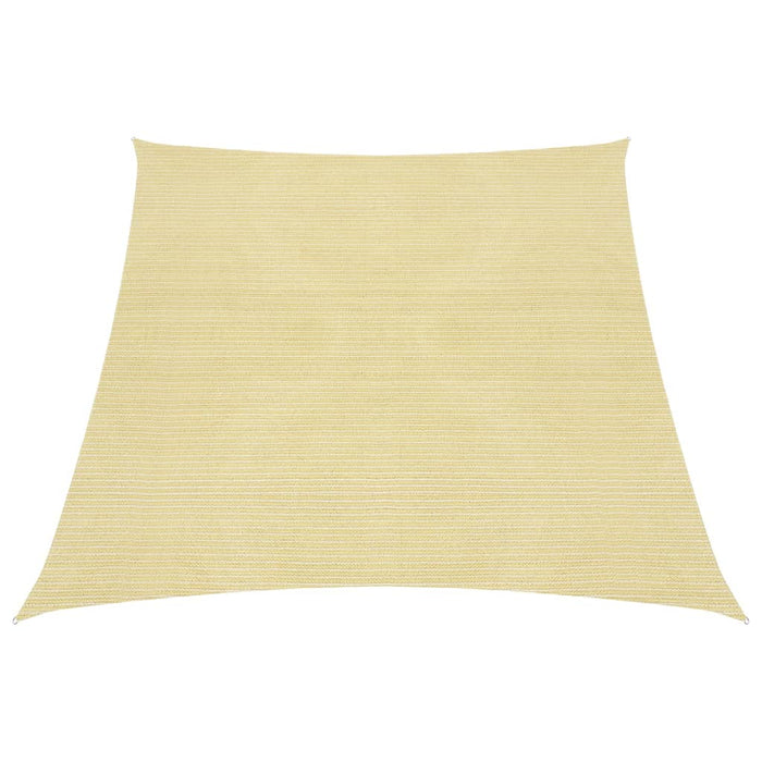 vidaXL Sunshade Sail 160 g/m² Beige 3/4x2 m HDPE