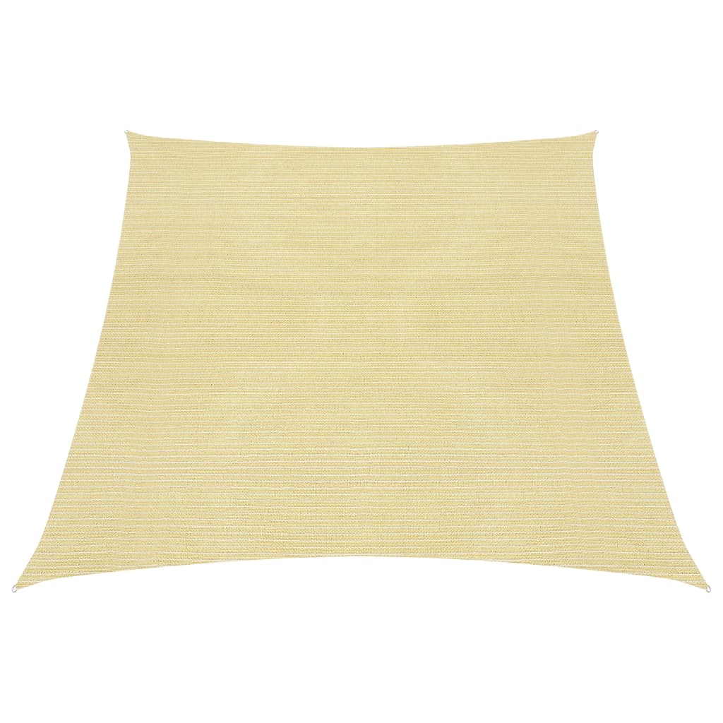 vidaXL Sunshade Sail 160 g/m² Beige 3/4x3 m HDPE