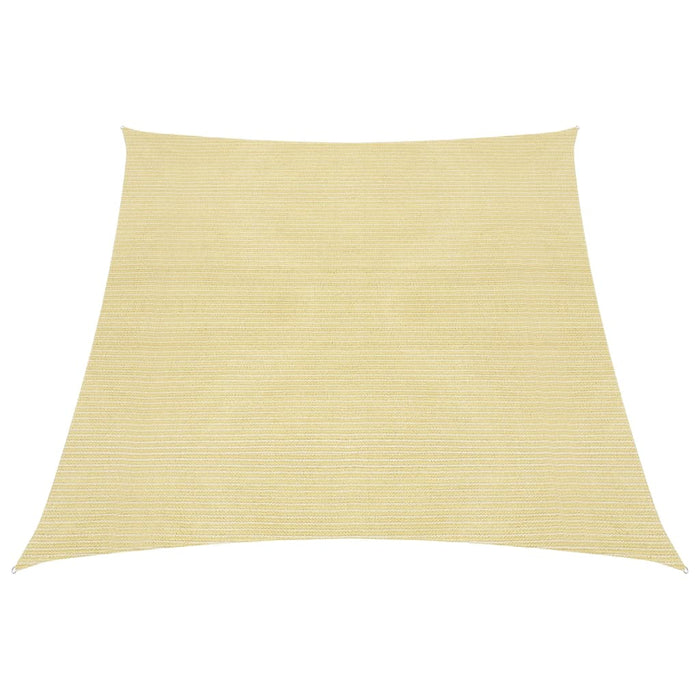 vidaXL Sunshade Sail 160 g/m² Beige 3/4x3 m HDPE