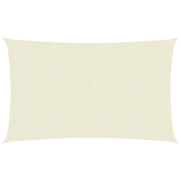 vidaXL Sunshade Sail 160 g/m² Cream 3.5x4.5 m HDPE