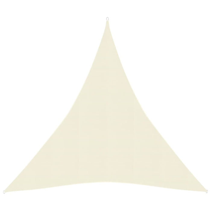 vidaXL Sunshade Sail 160 g/m² Cream 4x5x5 m HDPE