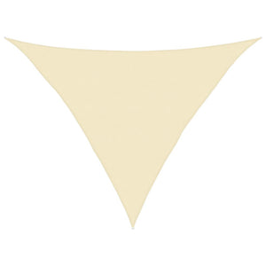 vidaXL Sunshade Sail 160 g/m² Cream 5x5x6 m HDPE