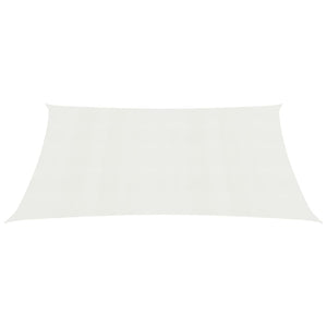 vidaXL Sunshade Sail 160 g/m² White 2x4.5 m HDPE