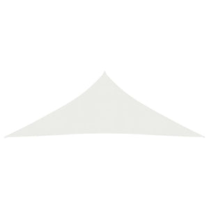 vidaXL Sunshade Sail 160 g/m² White 3x3x3 m HDPE