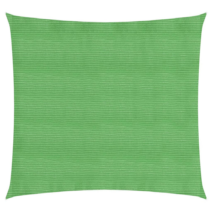 vidaXL Sunshade Sail 160 g/m² Light Green 2x2 m HDPE