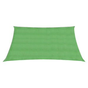 vidaXL Sunshade Sail 160 g/m² Light Green 4x4 m HDPE