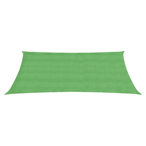 vidaXL Sunshade Sail 160 g/m² Rectangular Light Green 2.5x5 m HDPE