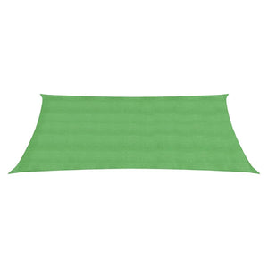 vidaXL Sunshade Sail 160 g/m² Light Green 3x5 m HDPE