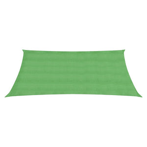 vidaXL Sunshade Sail 160 g/m² Light Green 4x5 m HDPE