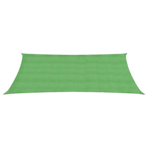 vidaXL Sunshade Sail 160 g/m² Light Green 4x7 m HDPE