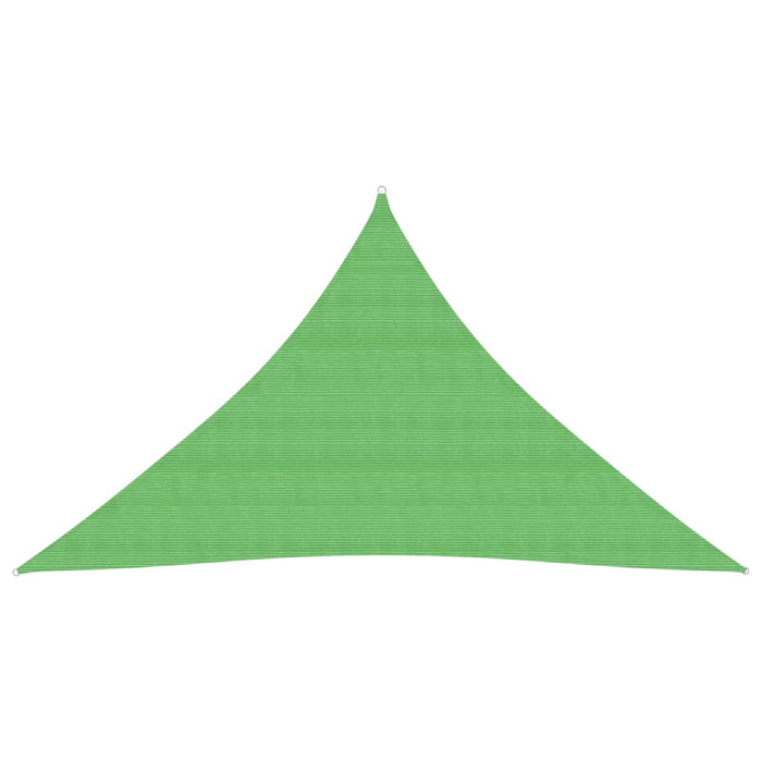 vidaXL Sunshade Sail 160 g/m² Light Green 3x3x4.2 m HDPE