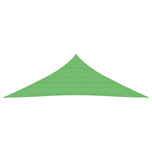 vidaXL Sunshade Sail 160 g/m² Light Green 3x3x4.2 m HDPE