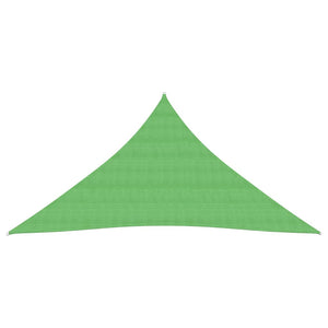 vidaXL Sunshade Sail 160 g/m² Light Green 5x6x6 m HDPE