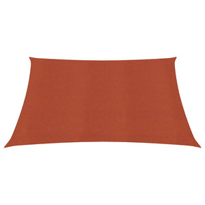 vidaXL Sunshade Sail 160 g/m² Square Terracotta 2.5x2.5 m HDPE