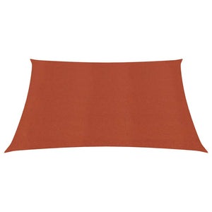 vidaXL Sunshade Sail 160 g/m² Terracotta 2x2.5 m HDPE