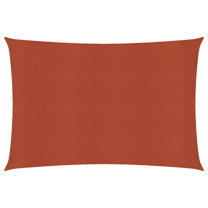 vidaXL Sunshade Sail 160 g/m² Terracotta 2x3 m HDPE