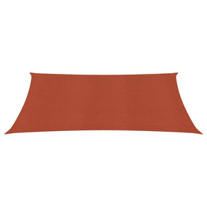 vidaXL Sunshade Sail 160 g/m² Terracotta 2x3 m HDPE