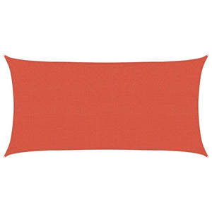 vidaXL Sunshade Sail 160 g/m² Terracotta 2x3.5 m HDPE