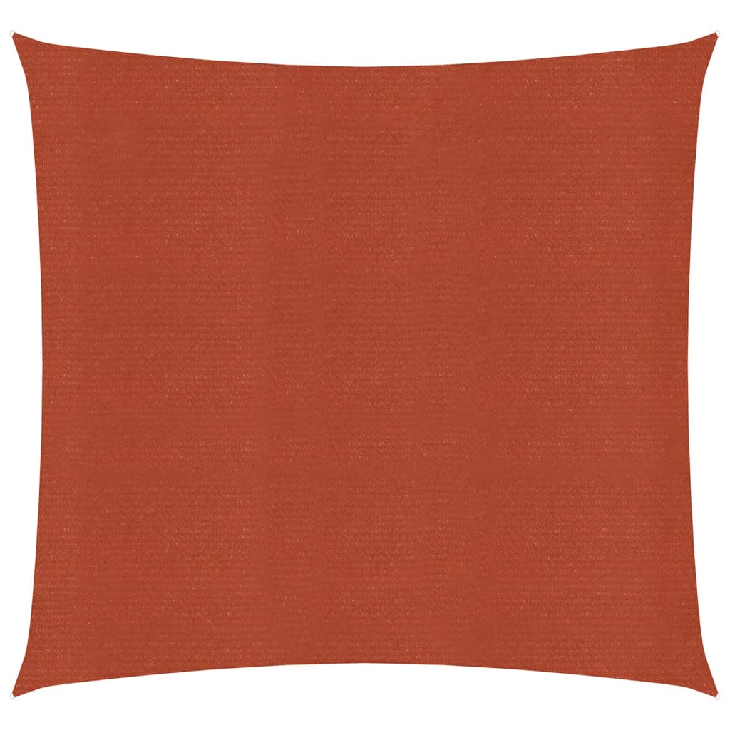 vidaXL Sunshade Sail 160 g/m² Terracotta 2.5x3 m HDPE