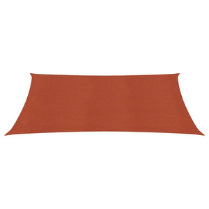 vidaXL Sunshade Sail 160 g/m² Terracotta 2.5x3.5 m HDPE