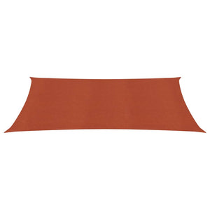 vidaXL Sunshade Sail 160 g/m² Terracotta 3x6 m HDPE