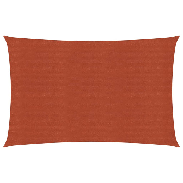 vidaXL Sunshade Sail 160 g/m² Terracotta 5x6 m HDPE