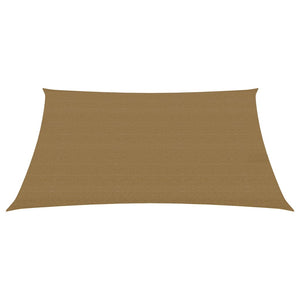 vidaXL Sunshade Sail 160 g/m² Taupe 2x3 m HDPE