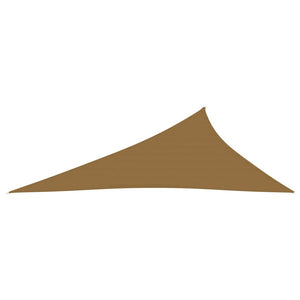 vidaXL Sunshade Sail 160 g/m² Taupe 3x4x5 m HDPE