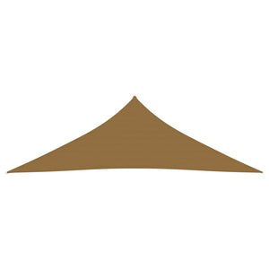 vidaXL Sunshade Sail 160 g/m² Taupe 5x5x6 m HDPE