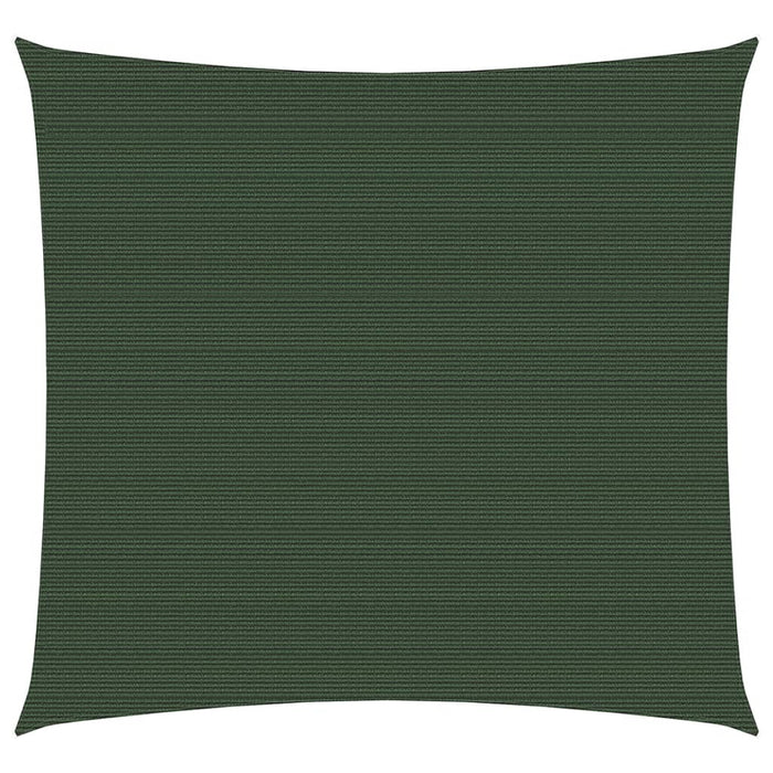 vidaXL Sunshade Sail 160 g/m² Dark Green 4.5x4.5 m HDPE