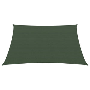 vidaXL Sunshade Sail 160 g/m² Dark Green 4.5x4.5 m HDPE