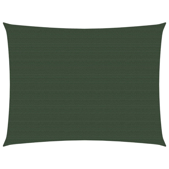 vidaXL Sunshade Sail 160 g/m² Dark Green 2x3 m HDPE