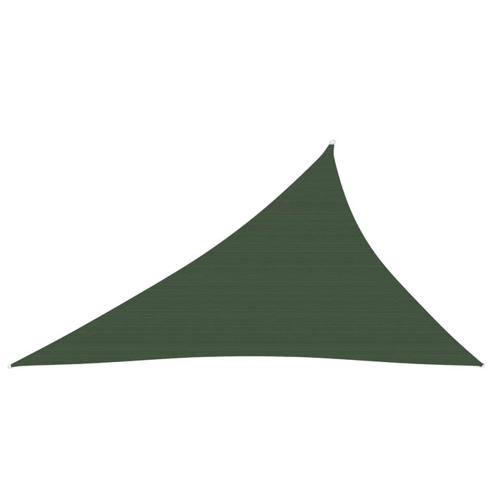 vidaXL Sunshade Sail 160 g/m² Dark Green 3x4x5 m HDPE