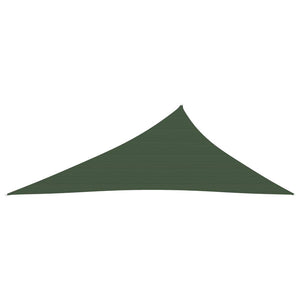 vidaXL Sunshade Sail 160 g/m² Dark Green 3x4x5 m HDPE