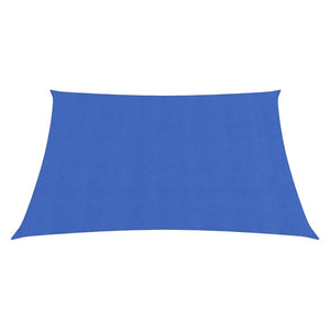 vidaXL Sunshade Sail 160 g/m² Blue 2x2 m HDPE